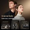 Smart M145 Ear-hook Bluetooth Earphones with Semi-in-Ear, Open Design, and Dual Digital Display.