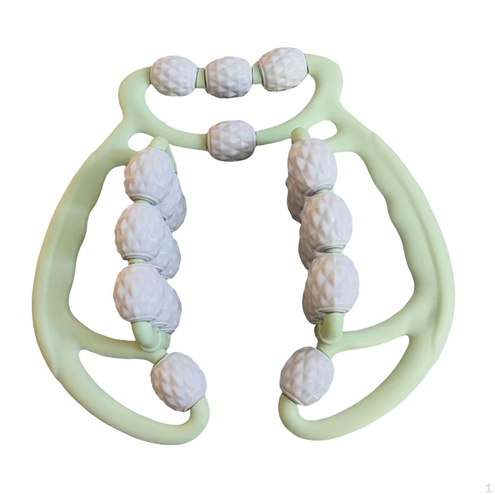 

24 Heavy Duty Wheels for Relaxing Tight Muscles, Leg Massage, Deep Tissue Calf And Arm зелёный