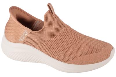 Slip-Ins Ultra Flex 3.0 - Cozy Streak, Womens Brown Sneakers