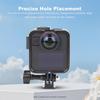 Carcasă Cadru Protector pentru GoPro Max 2 Carcasă Portabilă din Plastic Cușcă Carcasă cu Montură Shoe Rece Accesorii Cameră de Acțiune