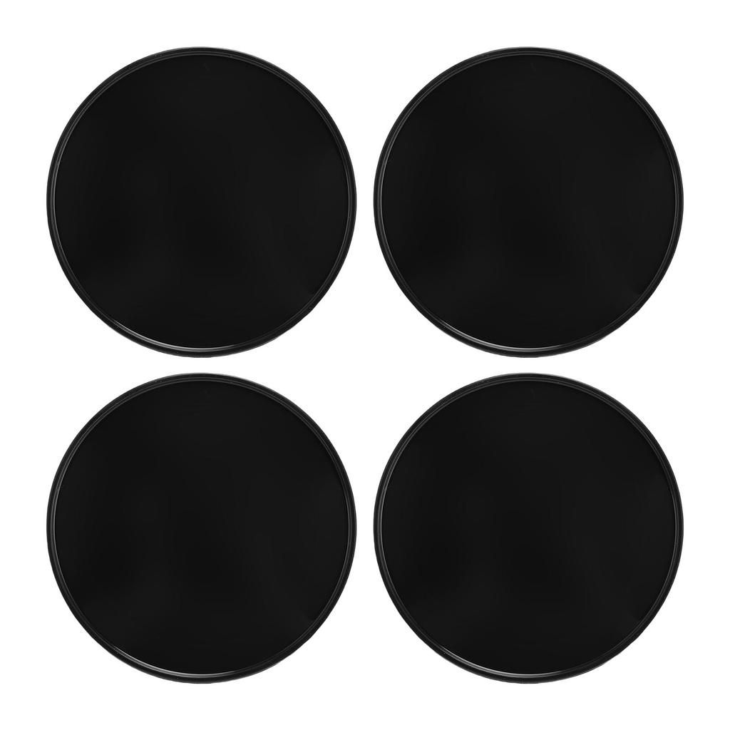 4pcs Wheel Center Caps Excellent Sealing Exquisite ABS Snap On Wheel Center Hub Cap Cover 69mm Outer Diameter for