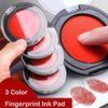 Quick-drying Mini Fingerprint Ink Pad Clear Stamping Signing Inkpad Thumbprint Ink Pad  Finance