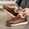 Fashion Men's Shoes 2025 Spring New Trend Fashionable Versatile Sports Casual Niche Design Sense Low Top Board Shoes Trend