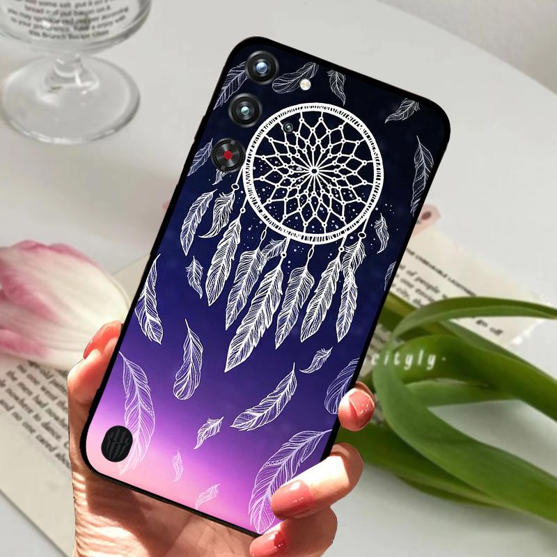 Fashion Luxury Case For Nubia Red Magic 10 Pro Soft Silicone TPU Phone Cover For ZTE Nubia REDMAGIC 10 Pro+ 10 Pro Plus Fundas