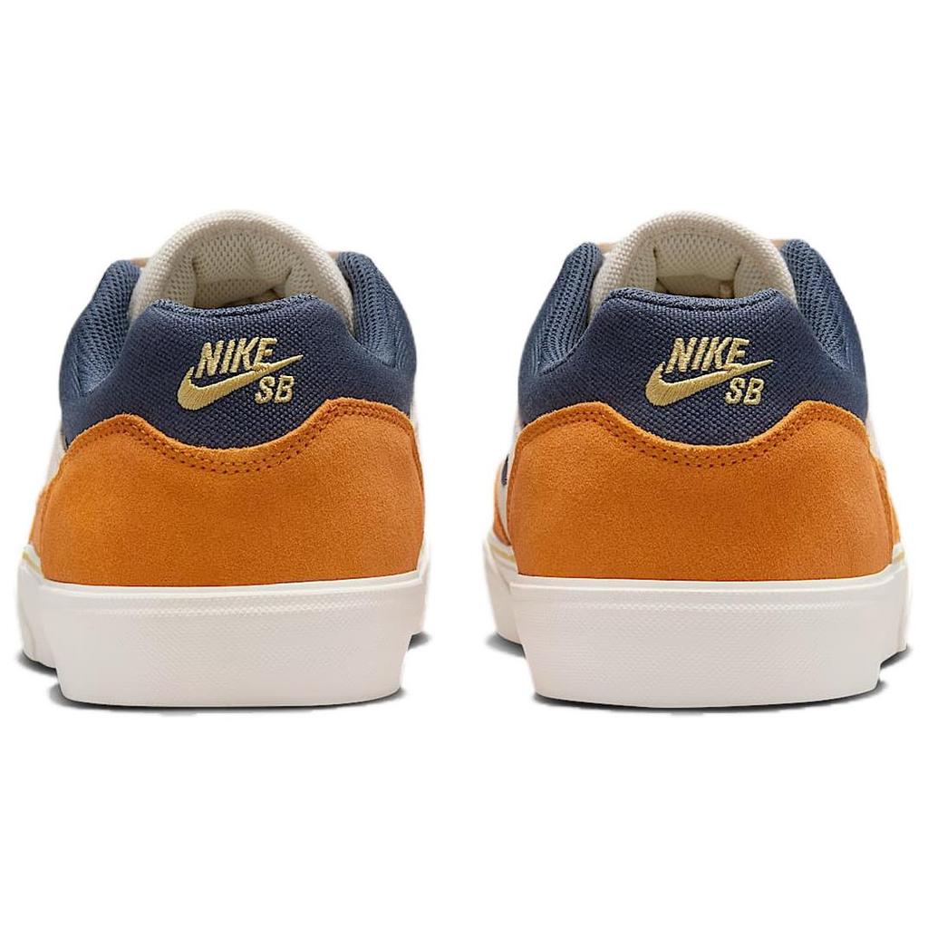 Nike Malor SB Monarch Thunder Blue Unisex Sneakers Orange Light-Orewood-Brown Sail FV6064-103