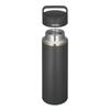 Thermos Vacuum Insulated Portable Mug with Carry Smoke SMB Handle, 800ml, Black, JOW-800