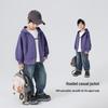 YouYou Boys' Hooded Cotton Sport Jacket