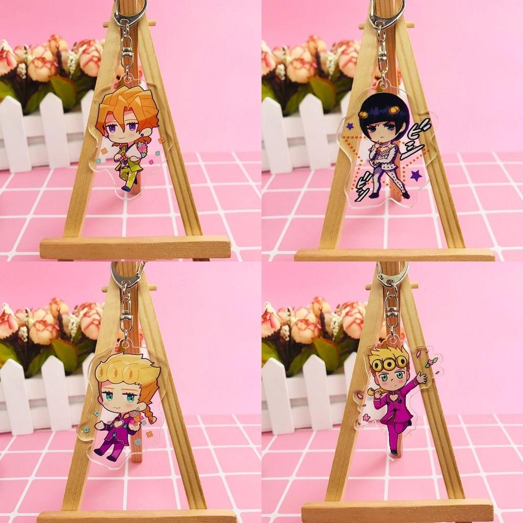 Stilvoller Jojo's Bizarre Adventure Anime Schlüsselanhänger für alle Fans