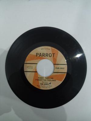 7inch Record TOM JONES - I'll Never Let You Go / Funny Famil PAR40014 Parrot 1967 Canada Pop Used