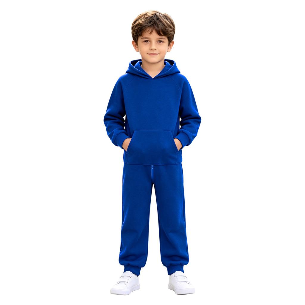 Boys Girls Adaptive Hooded One Piece Jumpsuit Long Sleeve Back Crotch Zip Bodysuit with Pocket for Outdoor Play