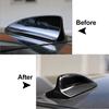Carbon Fibre Style Roof Shark Fin Antenna Cover For BMW F25 E70 E71 X3 X5 X6