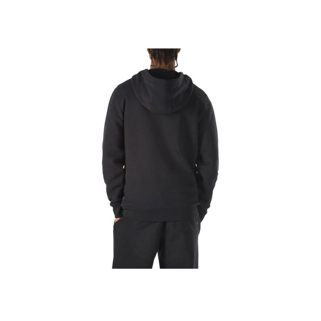 Vans Black Small Logo Embroidered Basic Pullover Hoodie VN0A4OOOBLK