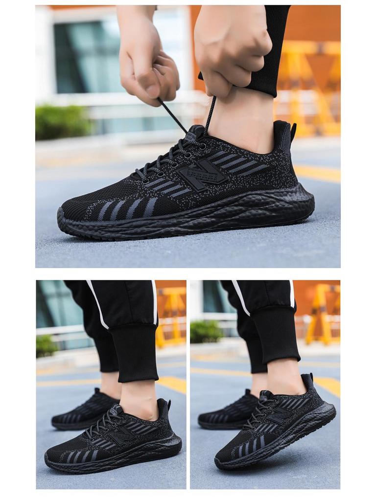 Frühling/Sommer 2025 Flyknit Mesh Sportschuhe - Leicht, Atmungsaktiv, Unisex Laufschuhe