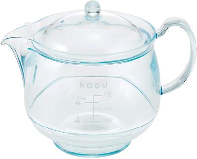 KOGU Hergestellt in Spülmaschinen- und Mikrowellengeeignet Enthält Tee Tee für Schwarzen Tee und Losen Blatt Shimomura Perfektes Geschenk für und Weihnachten Teekanne, Unzerbrechlich,