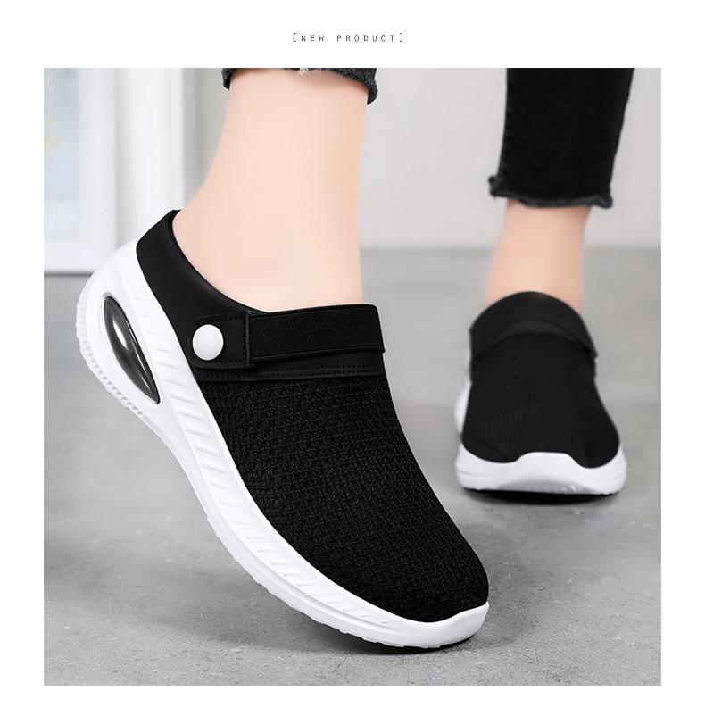 Damen Sommer Atmungsaktiv Geschlossene Zehen Lässige Outdoor Hausschuhe