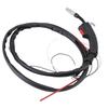 MIG Welding Torch Replacement Fit for Binzel 0.8 1.2mm Parts Kit Stinger CO2 Gas Protective Welding Gun Assembly 2 Meter
