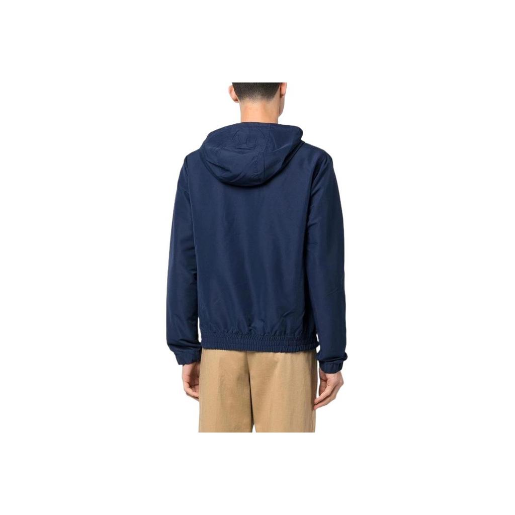 Polo Ralph Lauren Logo Embroidered Hooded Zip-Up Long Sleeve Jacket Men Jackets Dark-Blue 710920446-002