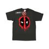 Deadpool Mens Splat Face Cotton T-Shirt