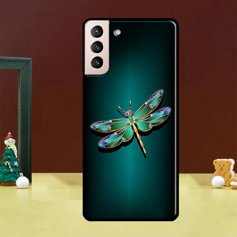 Dragonfly Animal Art Case For Samsung Galaxy S23 S22 Ultra S21 Ultra S21 FE S9 S10 Note 10 Plus S20 FE Back Cover