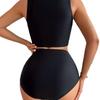 Tankini Damen Badeanzüge Strandbekleidung 2025 Bademode Damen Zweiteiliger Badeanzug Bikini-Set Badeanzug Monokini Badebekleidung