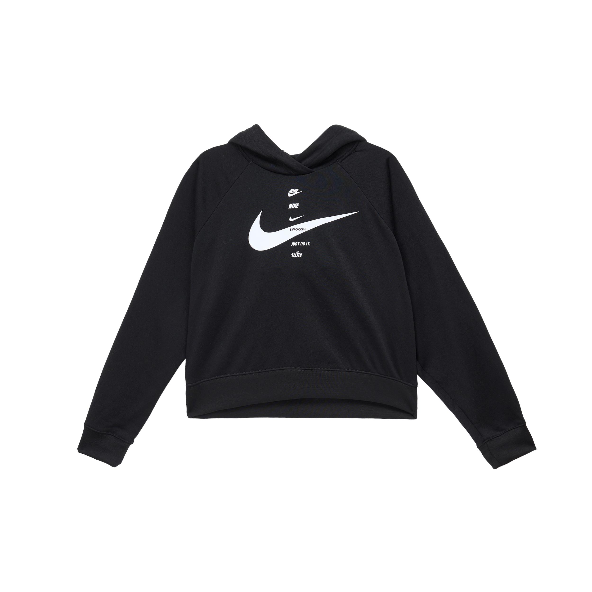 

New Nike Sportswear Sweatshirt Women s Black/ White DJ1124-010 M