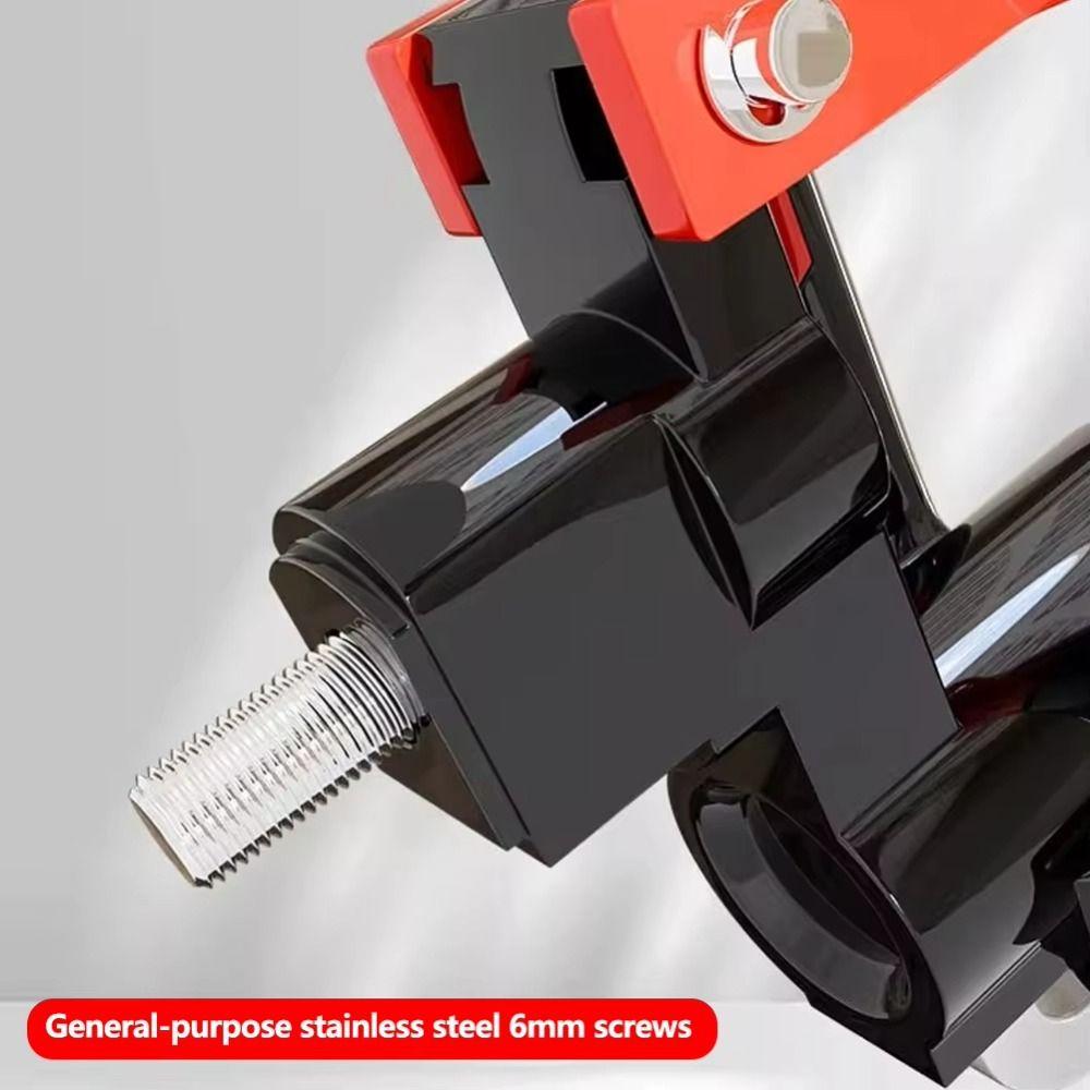 Double Hook Motorcycle Helmet Hook Aluminum Zinc Zinc Alloy Motorcycle Helmet Lock Helmet Hanger  Bicycle Use