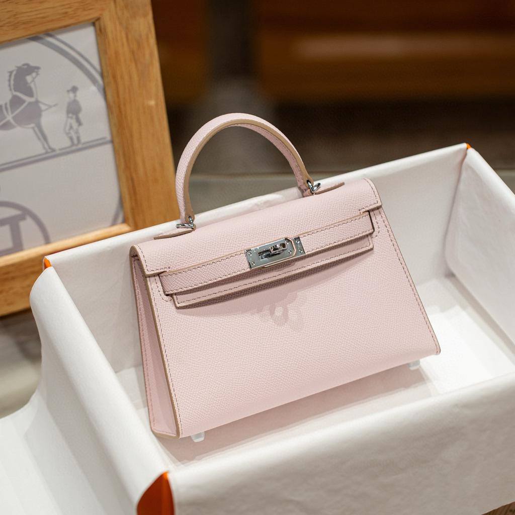 Taštička z ovčí kůže druhé generace 19 cm Imitace pravé kůže Do ruky Malá taštička Dámská Mini přes rameno