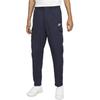 Nike Sportswear Logo Embroidered Straight Leg High Waist Sports Pants Men Bottoms Blue DD5207-410