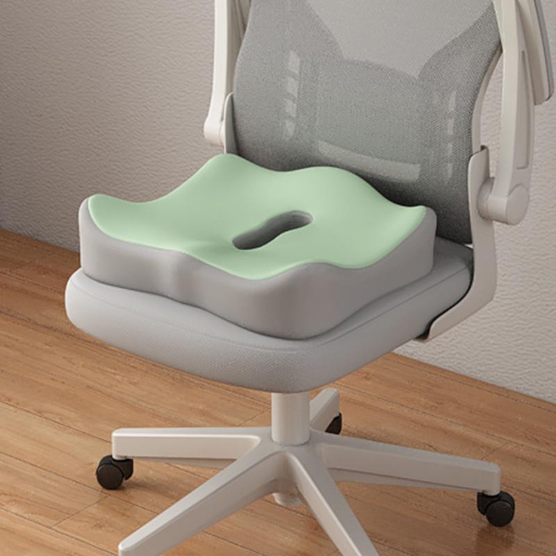1 Stück Memory-Schaum Sitzkissen für Auto/Bürostuhl Unterstützung mit rutschfester Unterseite Ergonomisches Hüftkomfort-Sitzpolster für langes Sitzen