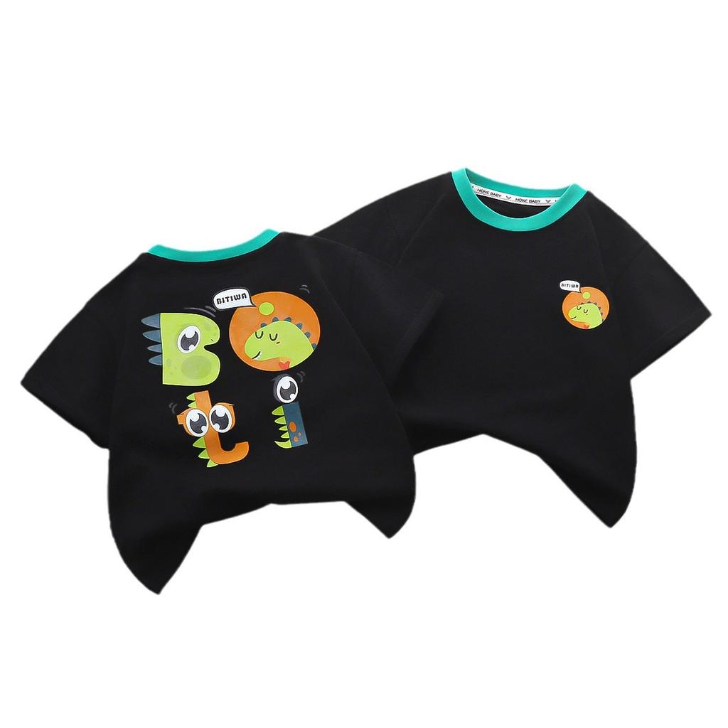 Children's short-sleeved T-shirt summer cotton new boys Korean version of girls boys clothes half-sleeved baby top children's clothing