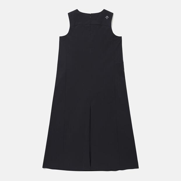 DESCENTE Women'S Dualis Woven Dress Black Sr222Dop41