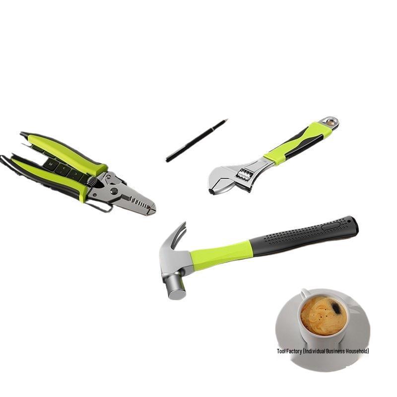 Toolbox Set: Electric Drill & Screwdriver Combo for Home Repair