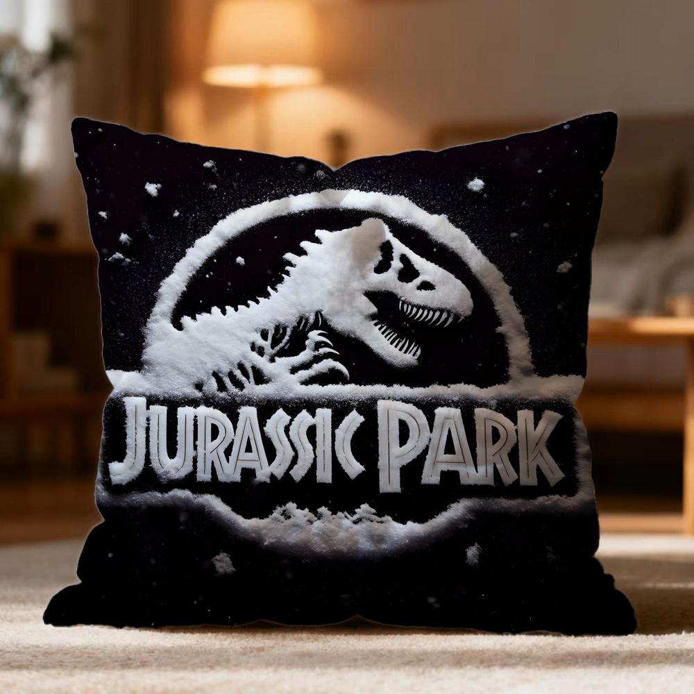 Hot JJurassic Worlder Cushion Cover Soft Washable Pillow Case Multi-Scene for Couch Bed Travel Office Use