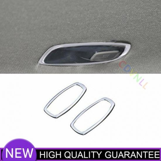 Rear Roof Reading Lamp Frame Decor Trim For Kia Carnival 2022-2023 Matte Silver