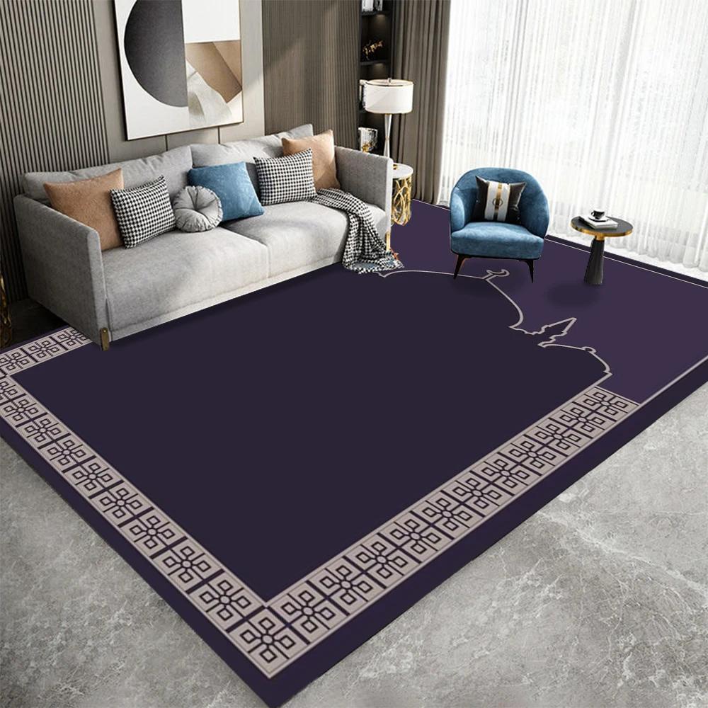 

Multi-purpose Anti-Slip Carpet for Living Room Office Bedroom Nursery Home Decoration Soft Floor Rug Non-Slip Area Rug 60*90cm