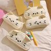 Funny Embroidered Cat Pencil Case Cartoon Kitty Stationer Bag Stationery Storage Bag  Student Use