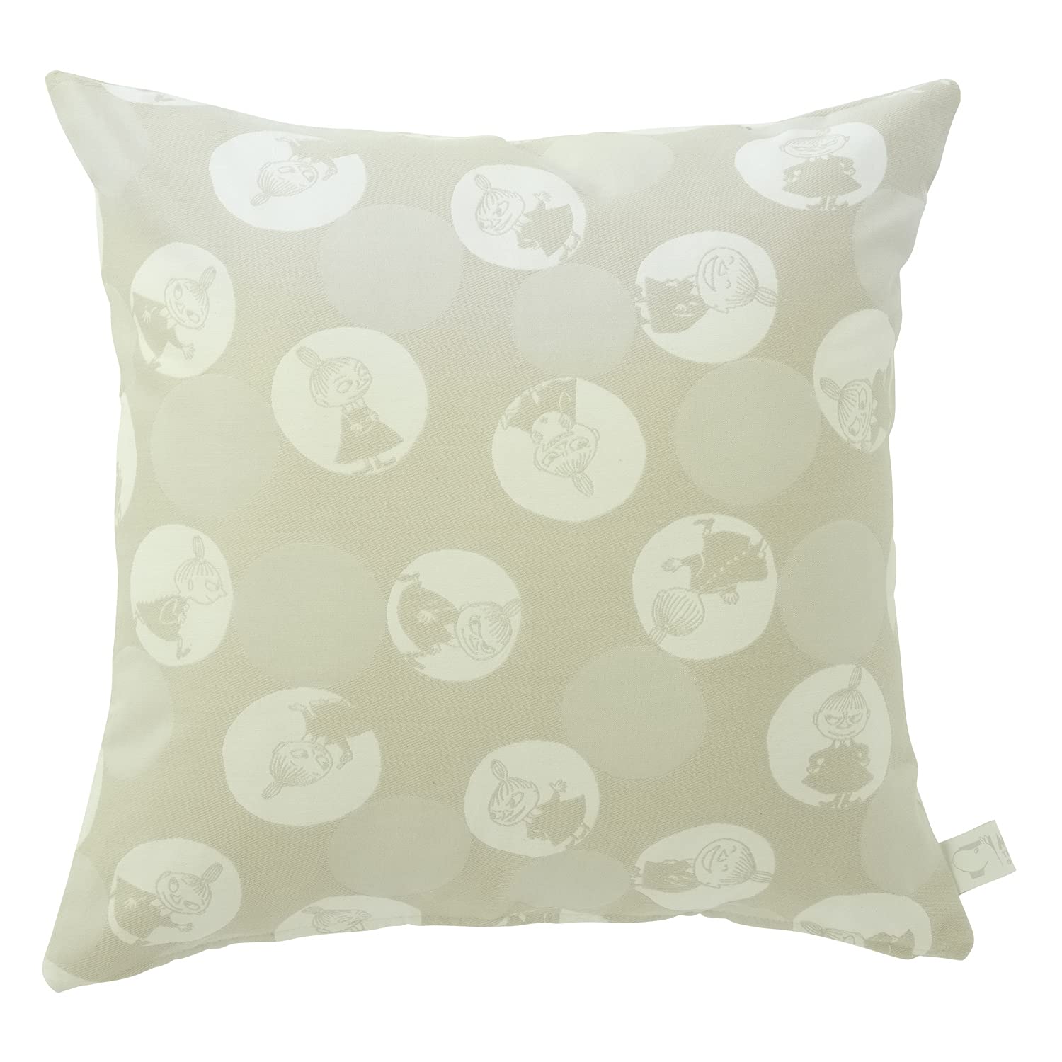 

Квартальный отчет Подушка Мумины Пузырчатый горошек Мой 45 x Жаккард Молния Сделано в Японии (МУМИ-ТРОЛЛЬ) Крышка, Сэндвич, Прибл.. 45см, Плетение, Застежка,