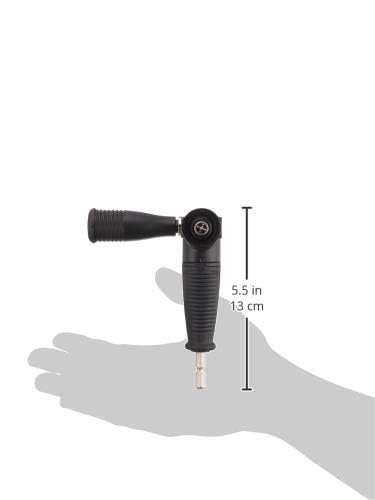 ANEX L-Shaped Adapter, Short, Rigid Type, AKL-571 [Easy to Grip and Use in Tight Spaces], Locking Type, DIY Magnet