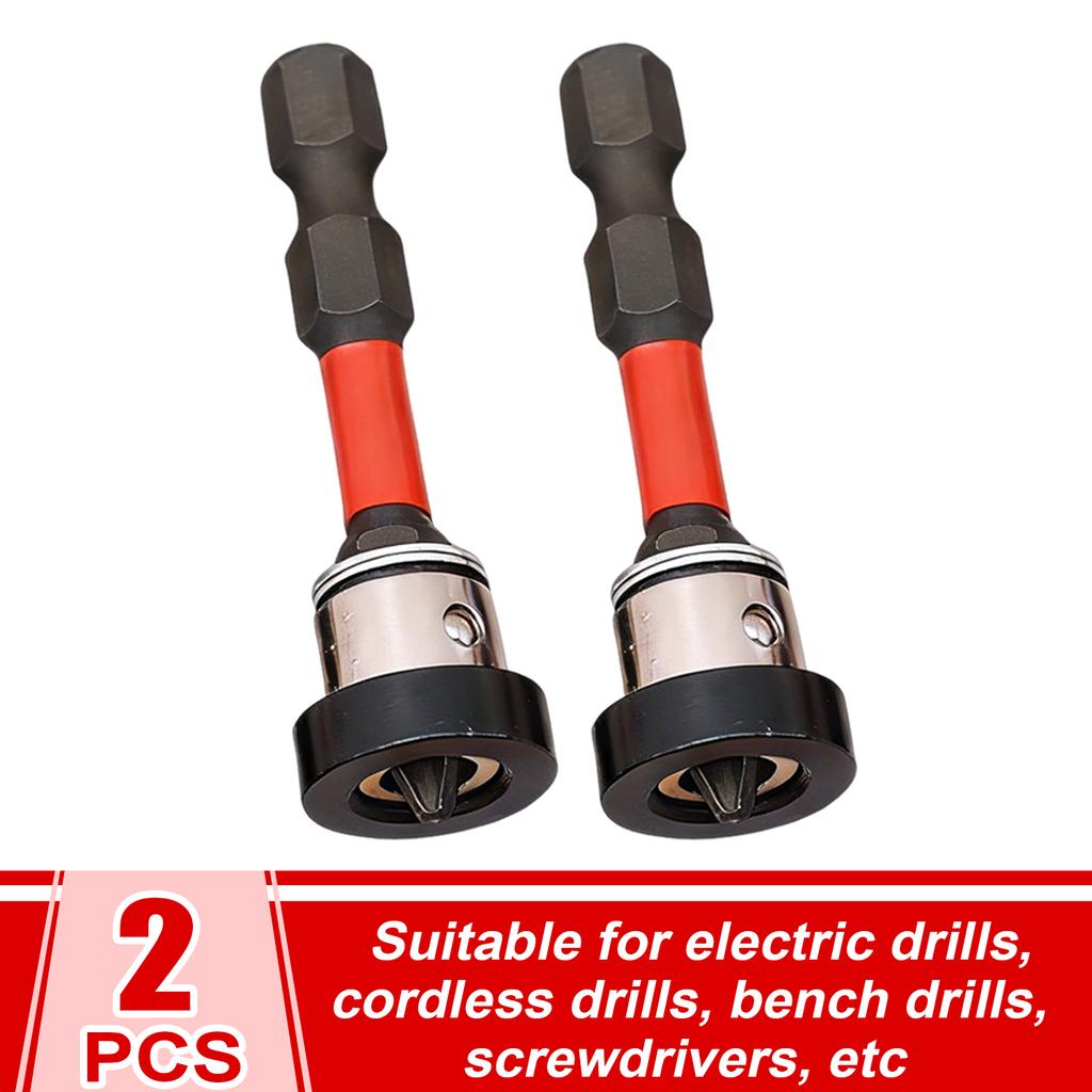Metal Magnetic Screwdriver Bit Universal Hand Tool Auto Maintenance Positioning Hex Shank Anti Slip Electric Drill Accessories