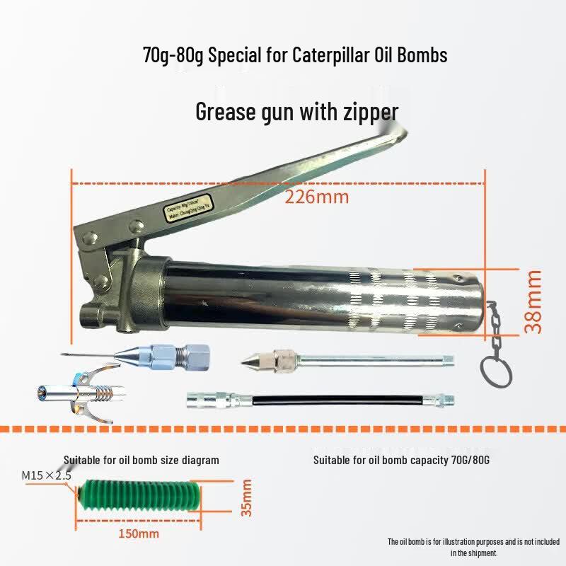 Japanese Style Industrial Grease Gun