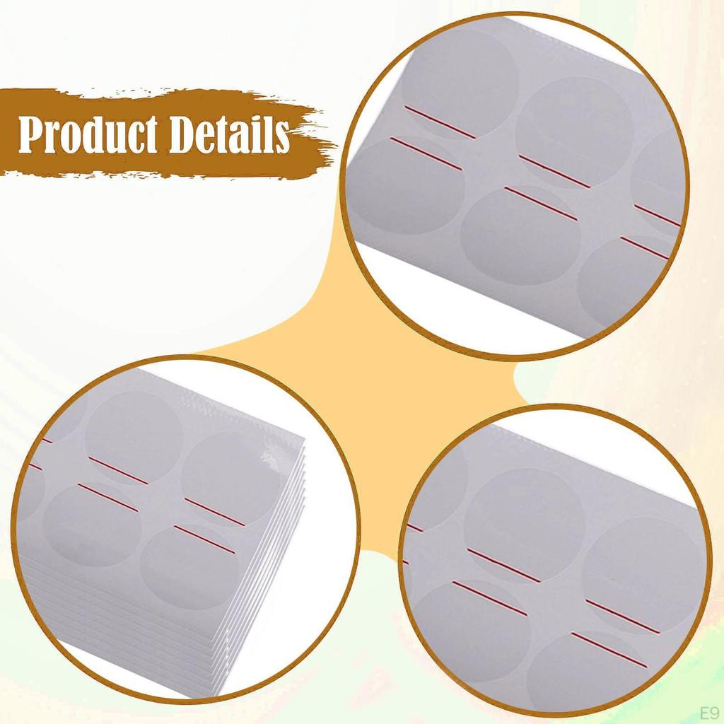 10 Pieces of Protective Film for Watch Backs, -thin, Transparent PE Stickers Maintenance