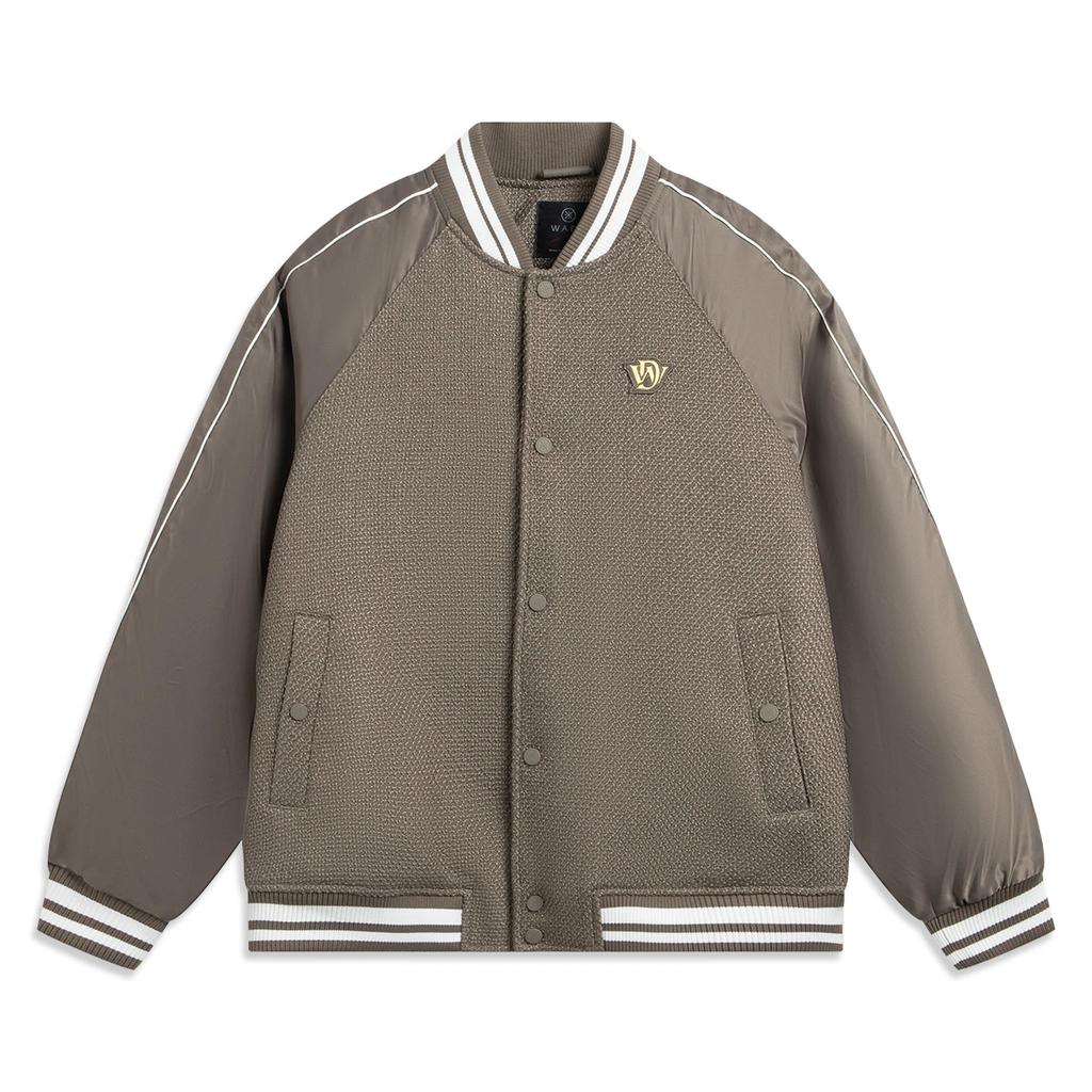 Li-Ning Wade Series Back Letter Stripe Single-Breasted Jacket Men Jacket AJMV159-2