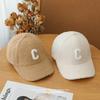 Autumn and Winter New Hard Top Sherpa Baseball Cap Girls Thickened Warm Hat Cute Face Little Duck Cap