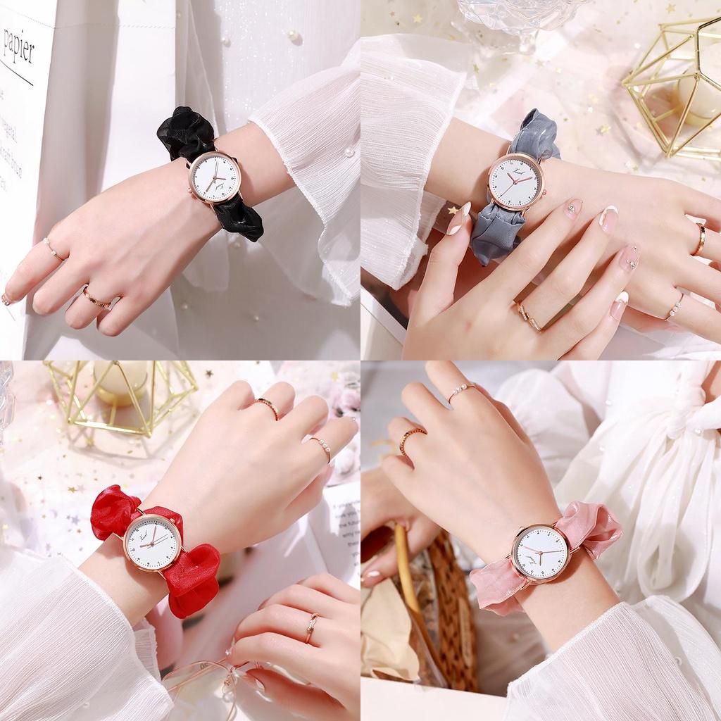 New Arrival Women's Fashion Watch With Stylish Bracelet Decorative Quartz Movement