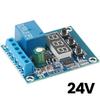 DC 9V 12V 24V Digital Voltage Control Relay Module Relay Switch Control Board Module LED Voltmeter Charging Discharge Monitor Relays 5