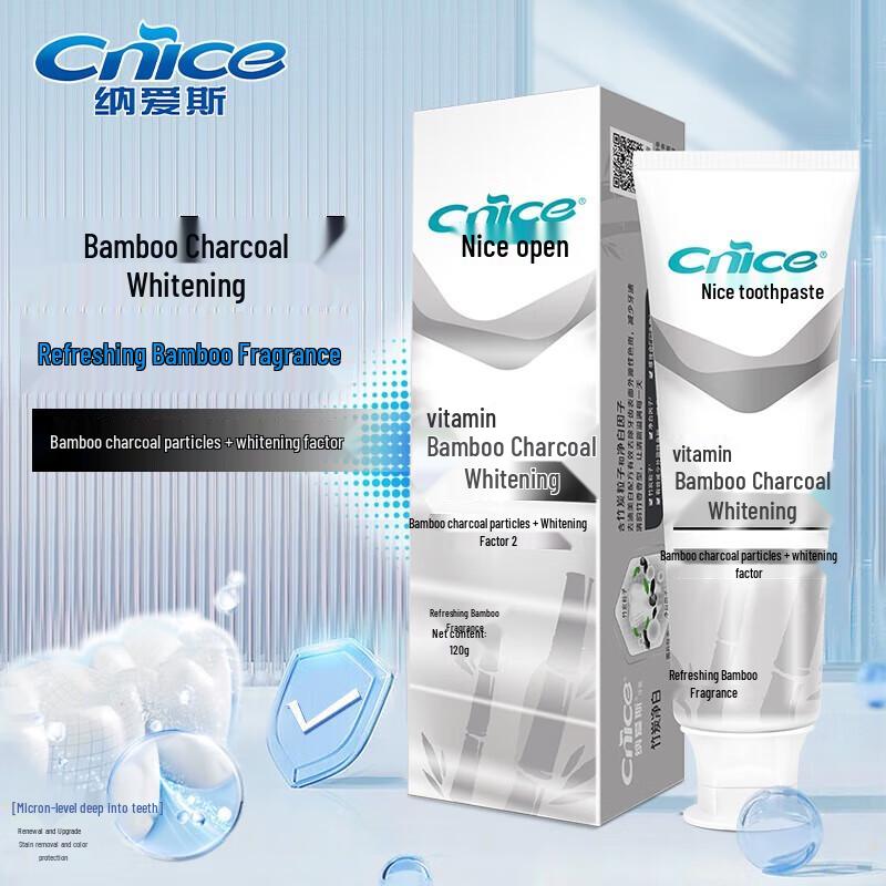 Naice Baking Soda & Charcoal Toothpaste