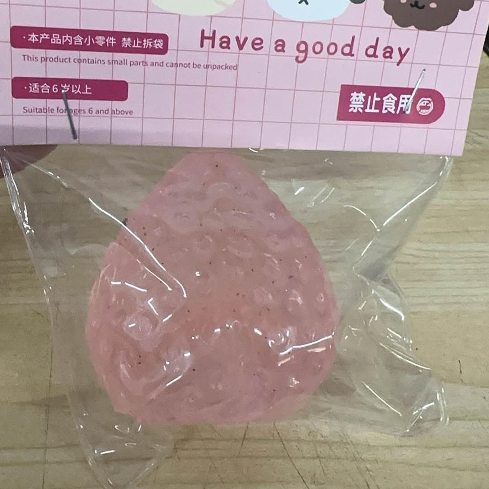 

Твердий Сніговий Верх Полуничний Стискаючий Веселощі М який Імітаційний Силіконовий Відчуття Декомпресійний Вентиляційний Іграшка One Size