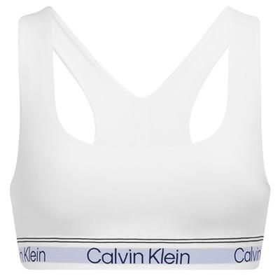 Lightly Padded Wireless Sports U-Neck Bra Women Underwear Moonlight-White QF7185AD-100