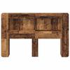 Headboard Cabinet with Storage Reclaimed Wood Engineered Wood