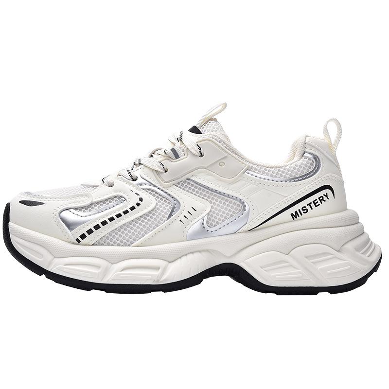 Spring new thick-soled heightening dad shoes versatile fashion casual shoes 2676